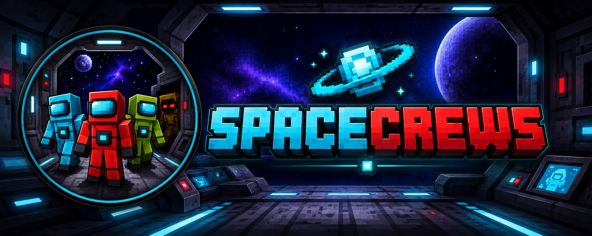 SpaceCrews — social deduction for Minecraft